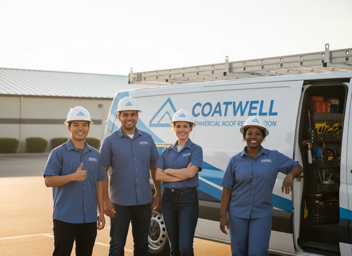 Commercial roof coating company in Spring, TX
